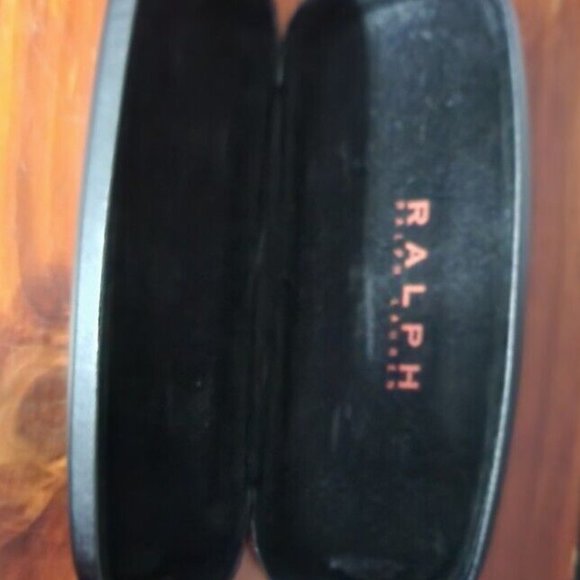 Ralph Lauren hard shell eyeglass case Red lettering - Picture 4 of 9